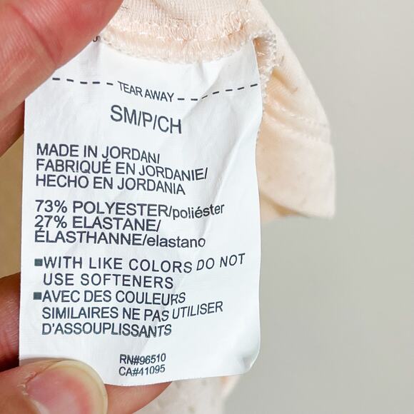 Under Armour Sport Mesh Oversized Short Sleeve Tee S Light Pink Orange Dream - Picture 5 of 7